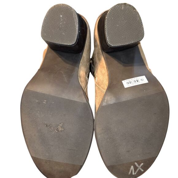 Torrid 11W Brown Women's Chelsea Ankle Boots 3 Inch High Heel Shoe 11 W Wide - Picture 7 of 11